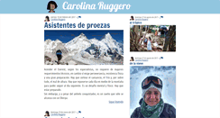 Desktop Screenshot of carolinaruggero.com